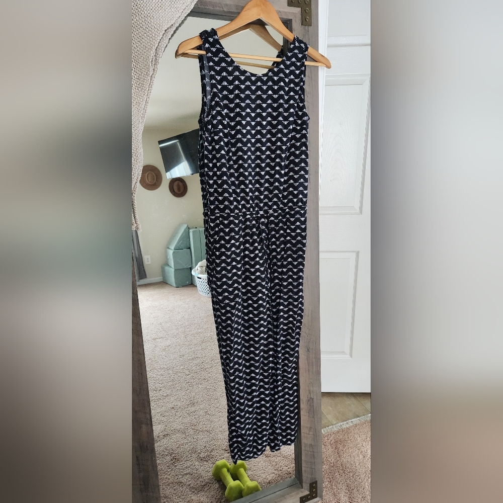 Old Navy Sleeveless Jumpsuit with Cinch Waist Belt